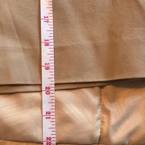 Talbots button down front khaki skirt - Picture 8 of 8